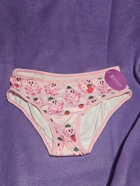 Pink Strawberry Ghost Halloween Panty